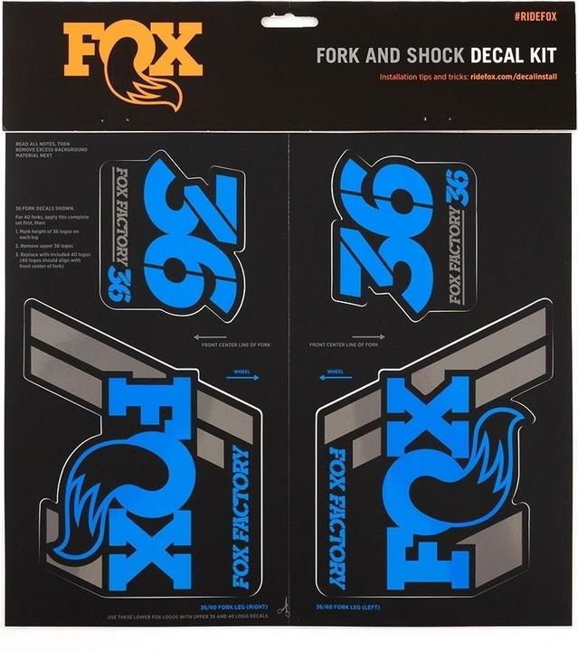 Produktbild Fox Decal 2019 AM Heritage