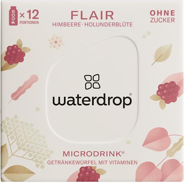 Produktbild Waterdrop Microdrink Flair (6x12 Pack) (Himbeere, Holunderblüte, 12 x)