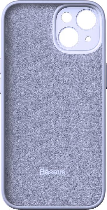 Produktbild Baseus Liquid Silica Gel Case for iPhone 14 Plus (lavender)+ tempered glass + cleaning kit (Apple iPhone 14 Plus)