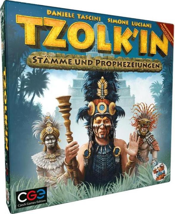 Immagine prodotto Czech games edition CZ111 - Tribù e Profezie - gioco da tavolo, per 2-6 giocatori, da 13 anni (espansione DE) (Tedesco)