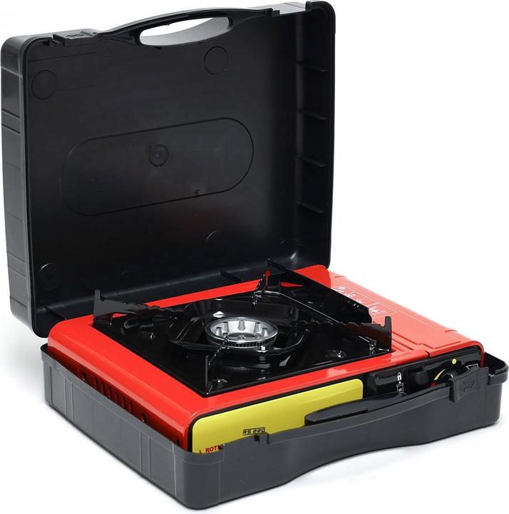 Produktbild Rothenberger Industrial Gas Camping Kocher Gourmet Piezo RS 220 1500003730 Edelstahl