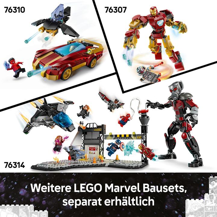 Produktbild LEGO Logo & Minifiguren (76313, LEGO Marvel)