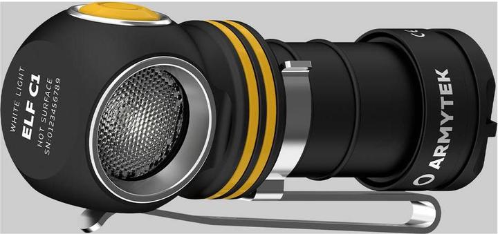 Image du produit ArmyTek Elf C1 lampe de poche LED blanc neutre alimentée par batterie 1000 lm 55 g (7.60 cm, 1000 lm)