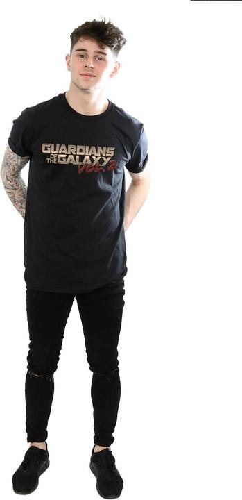 Immagine prodotto Guardians Of The Galaxy Retro Logo Maglietta Uomo (L)