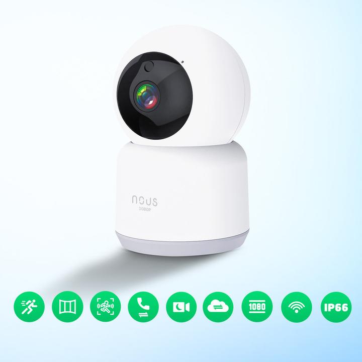 Produktbild Nous W2 Smart WiFi PTZ IP Camera (1920 x 1080 Pixels)