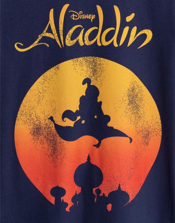 Actual product image Aladdin Mens Magic Carpet Short-Sleeved T-Shirt (L)