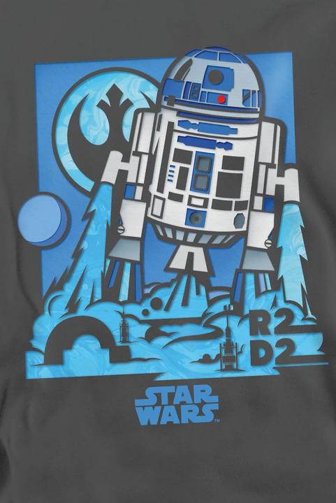 Immagine prodotto Star Wars Papercut Felpa R2-D2 Adulto Unisex (L)