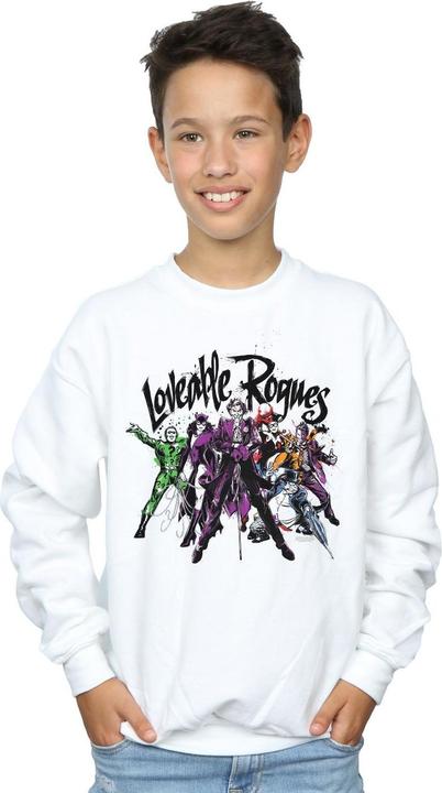 Immagine prodotto Batman Loveable Rogues Felpa Ragazzi (140, 146)