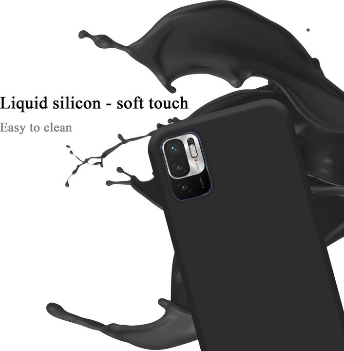 Immagine prodotto Cadorabo Custodia in silicone liquido TPU (Xiaomi Redmi Nota 10 5G, Xiaomi Poco M3 Pro 5G)