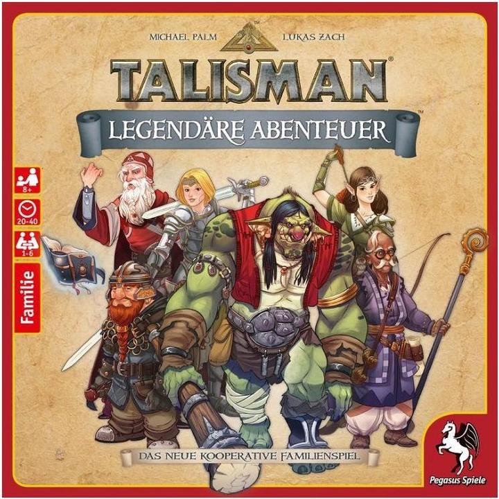 Produktbild Pegasus Talisman - Legendäre Abenteuer (Deutsch)