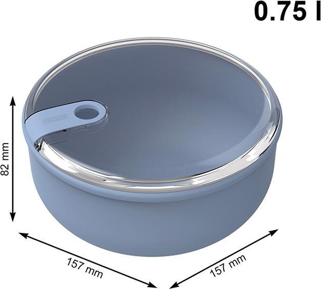 Produktbild Rotho Frischhaltedose rund 0,75 l ELA (0.75 l)