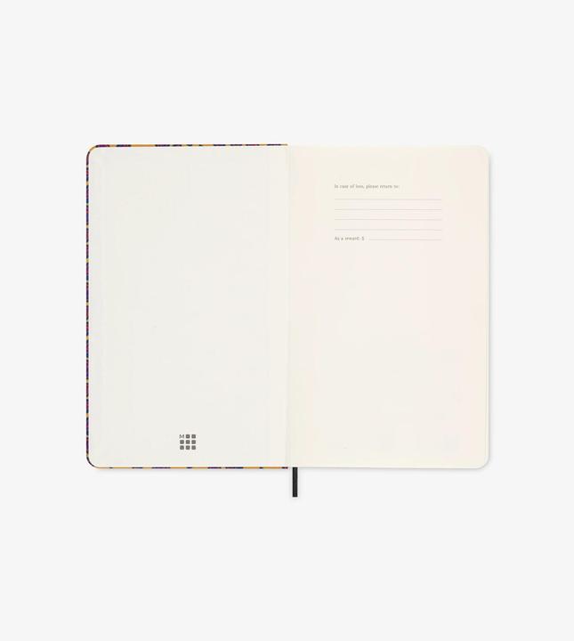 Immagine prodotto Moleskine Taccuino in seta grande/A5, foderato, copertina rigida, giallo (A5, Righe, Copertina rigida)