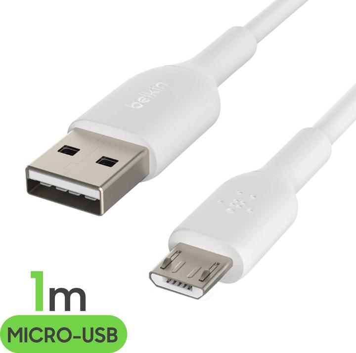 Immagine prodotto Belkin Caricatore doppio USB-A, 24W incl. cavo micro USB 1 (12 W)