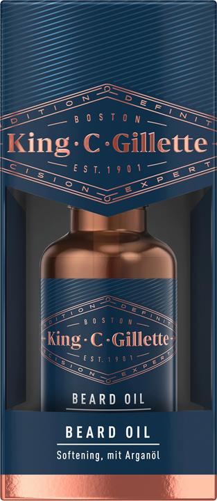 King C. Gillette Bartöl (30 ml)