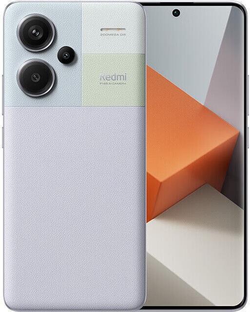 Actual product image Xiaomi Redmi Note 13 Pro+ 5G (256 GB, Aurora Purple, 6.67", Dual SIM, 200 Mpx, 5G)