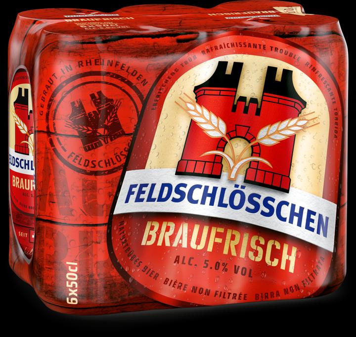 Feldschlösschen Braufrisch (6 x 50 cl)