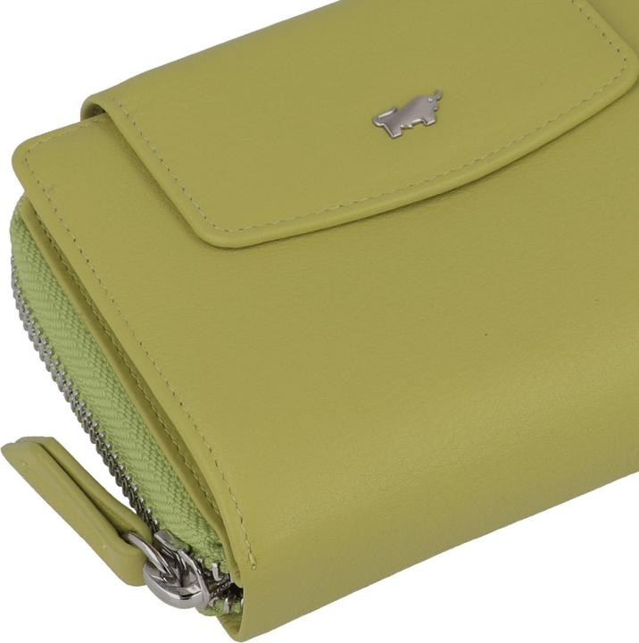 Actual product image Braun Büffel Joy wallet RFID protection leather 12 cm