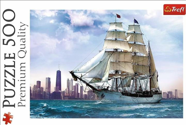 Produktbild Magni Puzzle Segeln nach Chicago 500 Teile (500 Teile)
