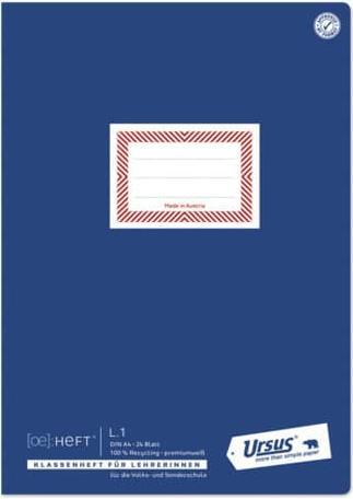 Actual product image Ursus Teacher's book A4 22 sheets L1 (A4)