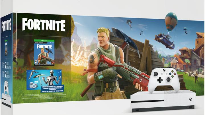Image du produit Microsoft Xbox One S - Bundle Fortnite