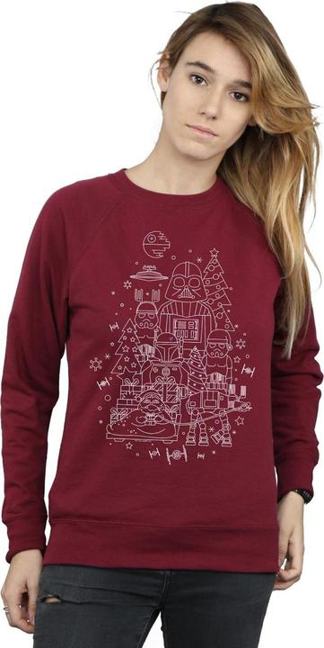 Image du produit Star Wars - Sweat EMPIRE CHRISTMAS - Femme (S)