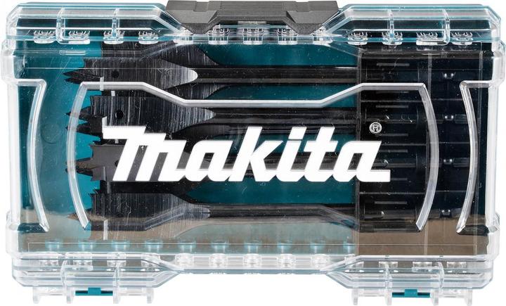 Actual product image Makita Flat milling drill set 8 pcs. (12, 14, 16, 18, 20, 22, 25, 32 mm)