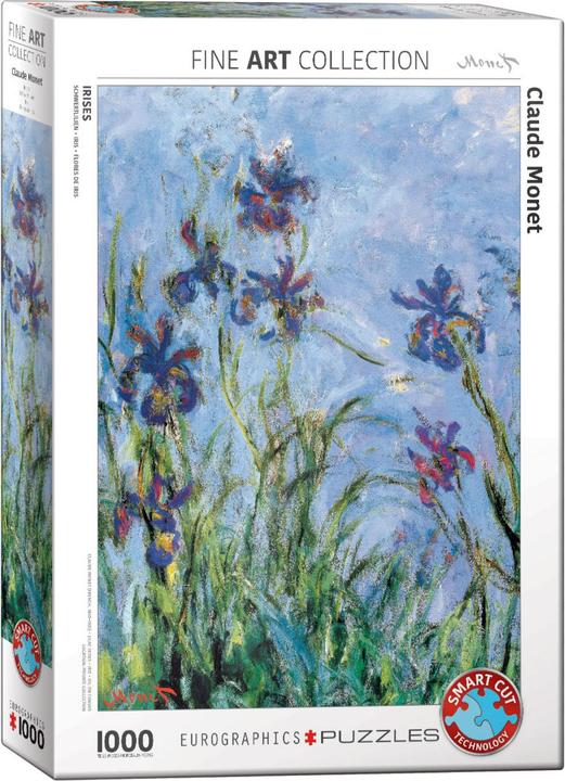 Produktbild Eurographics Schwertlilien von Claude Monet (1000 Teile)