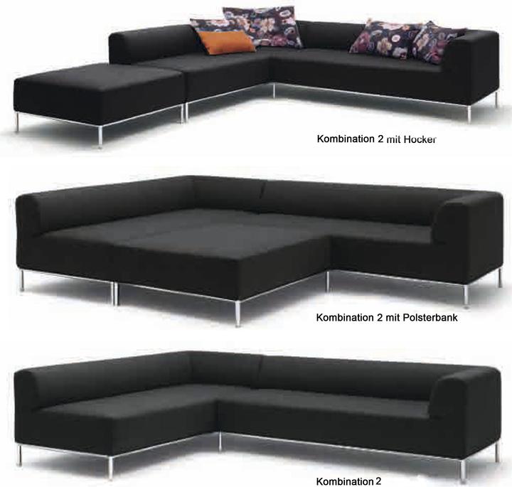 Produktbild Freistil Rolf Benz freistil 185 Sofaecke Kombination 4 links (Ecksofa)