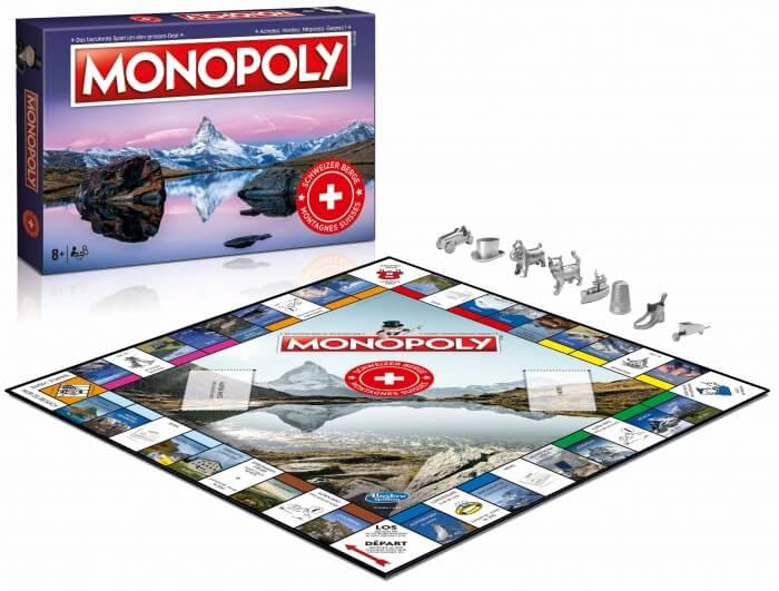 Image du produit Monopoly Monopole Montagnes suisses (Allemand)