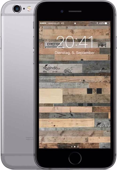 Produktbild Revendo iPhone 6S (64 GB, Space Grey, 4.70", 12 Mpx, Single SIM, B / Sehr gut)