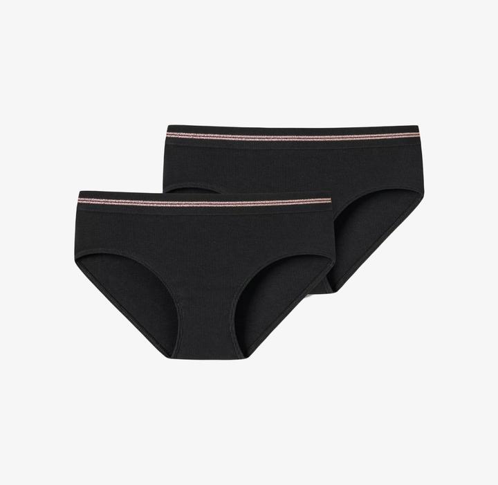 Actual product image Schiesser 2Pack Teen Girls Briefs (140, pack of 2)