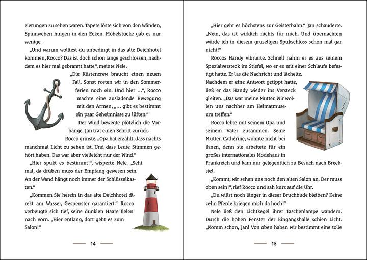 Actual product image Loewe Die Küstencrew (Band 3) - Diebstahl am Deich (German, Corner bandixen, Loewe children's books, Nathalie Kranich, 2023)