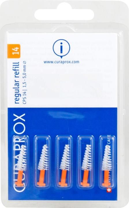 Produktbild Curaprox CPS 14 ortho refill Interdentalbürsten (5 Stk.) (5 x, 5 mm)