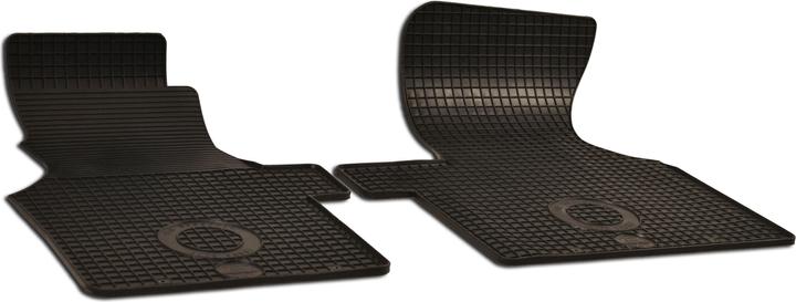 Walser Tapis en caoutchouc (2 tapis avant + 2 tapis arrière)