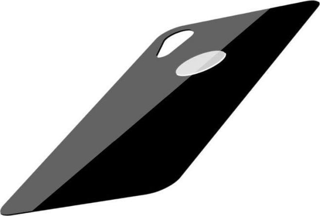 Image du produit Baseus iPhone Xr 03 mm couverture complète incurvée TGlass rear ProtectorNoir (1 pièce(s), Apple iPhone XR)