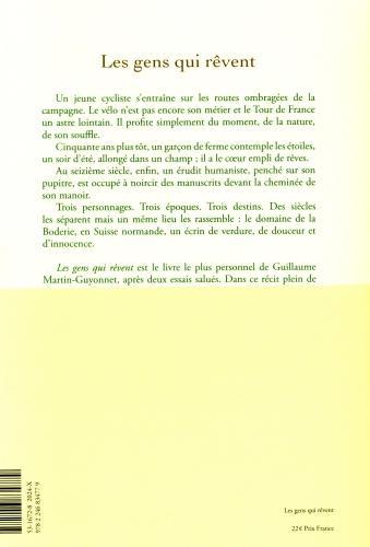 Produktbild Les gens qui rêvent (Französisch, Martin-Guyonnet Guillaume, 2024)