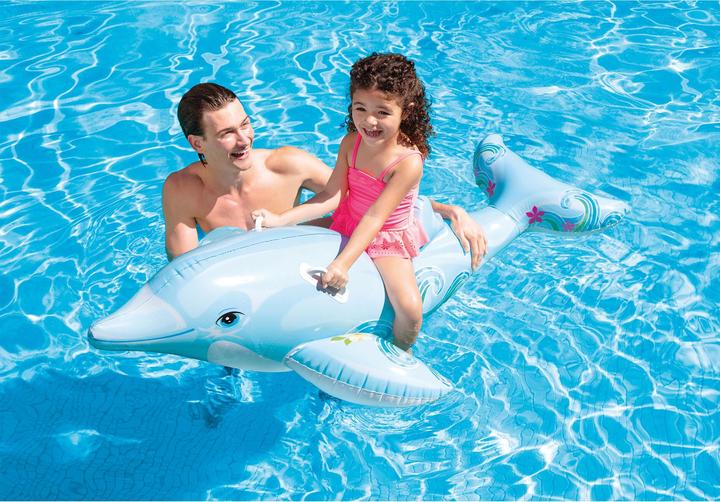Actual product image Intex Lil' Dolphin Ride-On