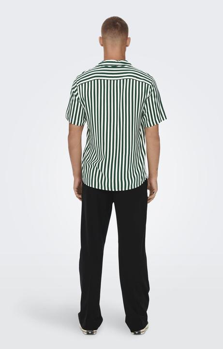 Image du produit Only & Sons Chemise rayée à manches courtes (M)