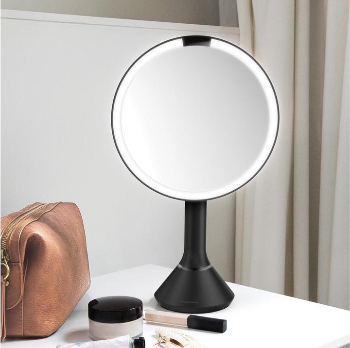 Image du produit Simplehuman Miroir de courtoisie avec capteur Noir