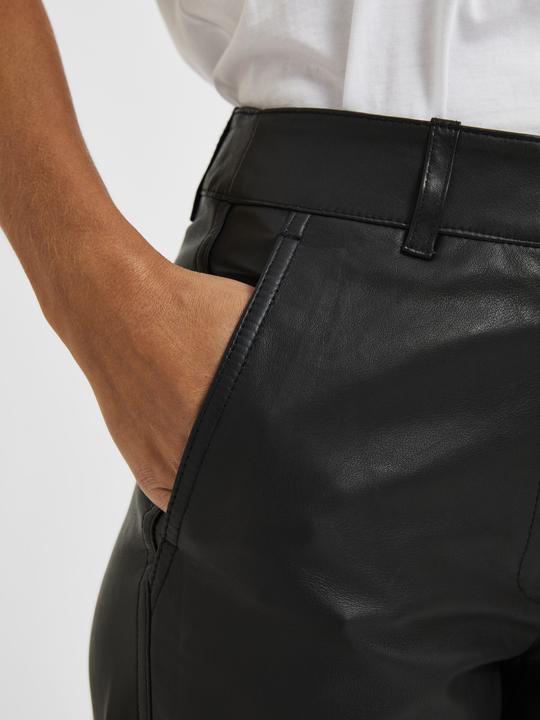 Produktbild Selected Femme Tapered Lederhose (40)