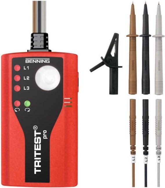 Produktbild Benning TRITEST pro Drefeldrichtungsan (CAT III 300V)