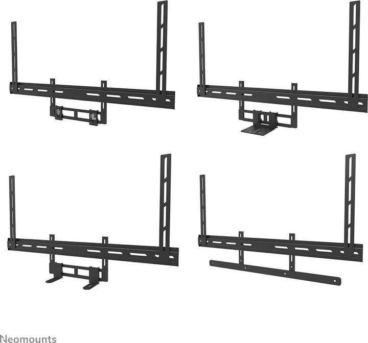 Actual product image Neomounts Videobar-Kit universal -10kg 43-110"/200x200-800x600/black
