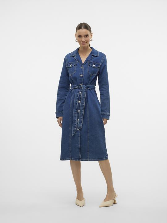 Produktbild Vero Moda VMTELLY Midikleid Jeanskleid (M)
