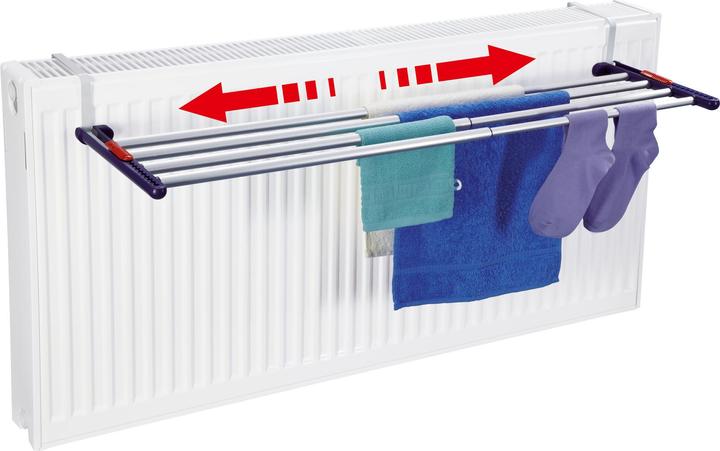 Actual product image Leifheit Hanging dryer Quartett 42 Extendable Aluminium (4.20 m)