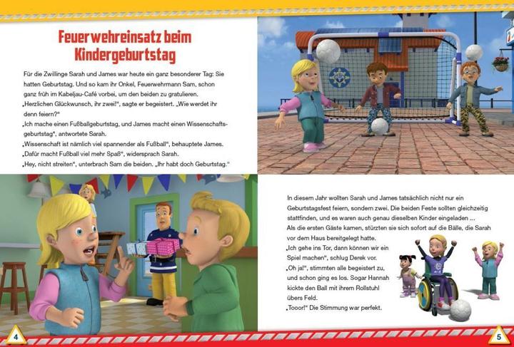Immagine prodotto Panini Feuerwehrmann Sam Gutenachtgeschichten (Tedesco, Sovrapprezzo Katrin, 2016)