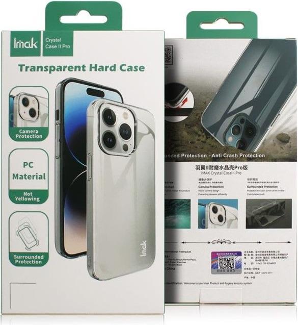 Actual product image Imak Crystal Clear Series II Pro Hardcase Cover (Oppo Find X3 Lite 5G)