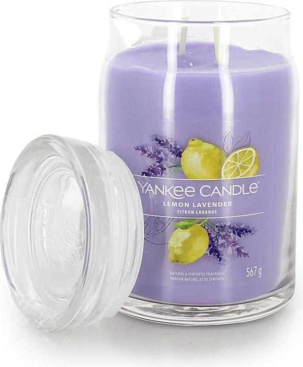 Immagine prodotto Yankee Candle Candela profumata in barattolo grande Lemon Lavender Signature