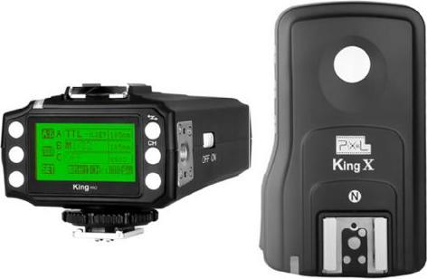 Pixel Kit de déclenchement de flash radio i-TTL King Pro pour Nikon