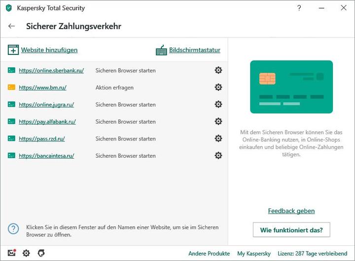 Produktbild Kaspersky Total Security (3 User, 12 Monate)