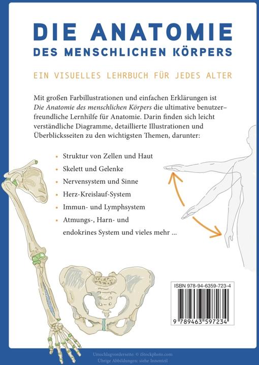 Actual product image Librero Die Anatomie des Menschlichen Körpers (German, Ken Ashwell, 2024)